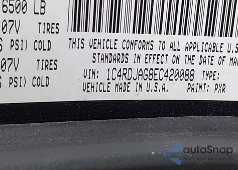 2014 Dodge Durango Sxt from USA, damaged, VIN 1C4RDJAG8EC420088